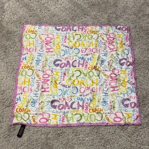 Coach Silk Scarf
